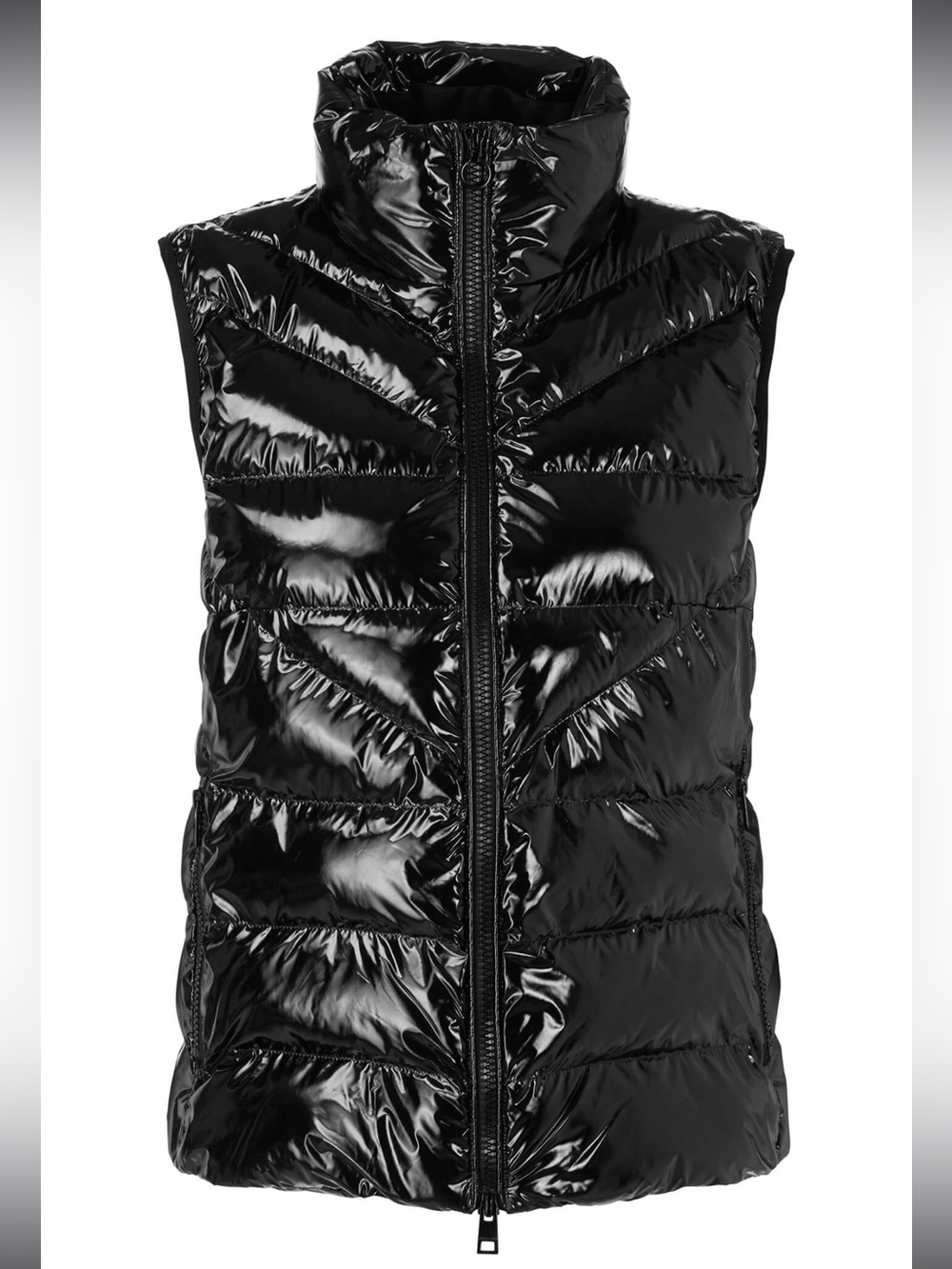 Marc Cain Sports Gloss Padded Gilet Black Designer Vest
